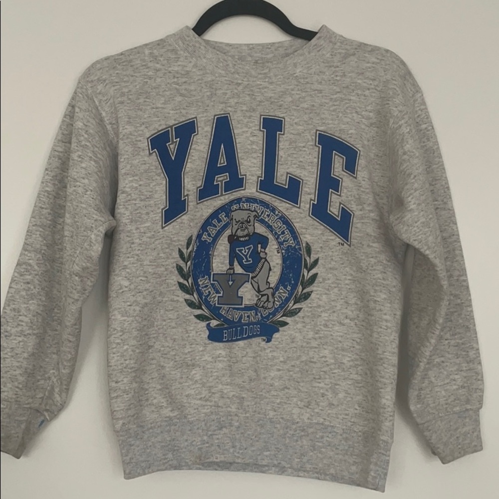 Collegiate sweatshirt vintage Yale